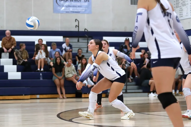 Knights, Nordics, Flivvers post volleyball victories
